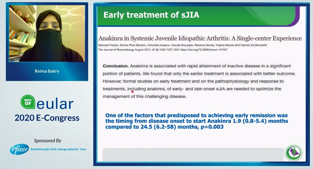 Pediatric rheumatology session