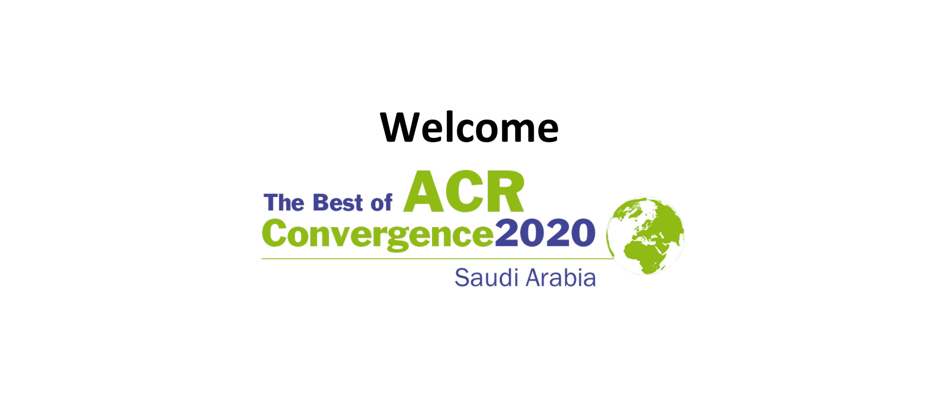 Best of ACR convergence webinar